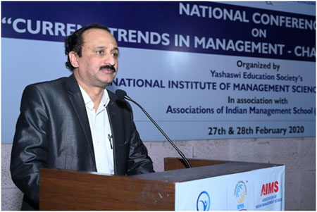 Dr. Ganesh Rao , Director MITCON& Executive Member AIMS addressing the Gathering