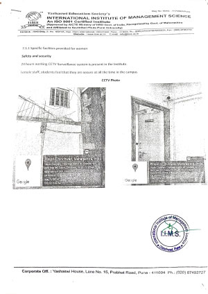 7.1.1 Measures initiated by the Institution for the promotion of gender equity during the year.(A)